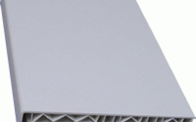 Plastové komôrkové parapety pro interiéry