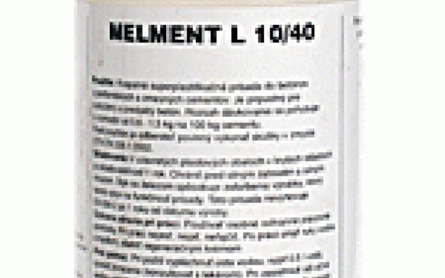 Melment L 10/40 a další pokročilé stavební materiály