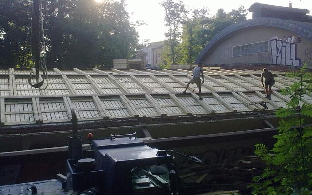 Dodávky stavebního materiálu pro městské projekty