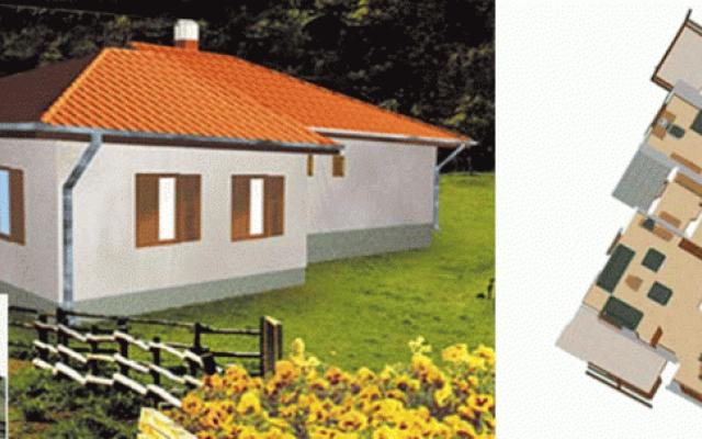 Prostorný pozemek o rozměrech 15,74 × 10,94 m