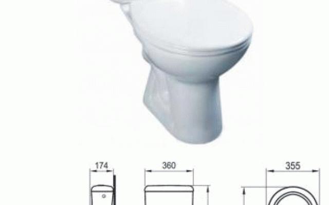 Úsporné WC kombi pro moderní koupelny