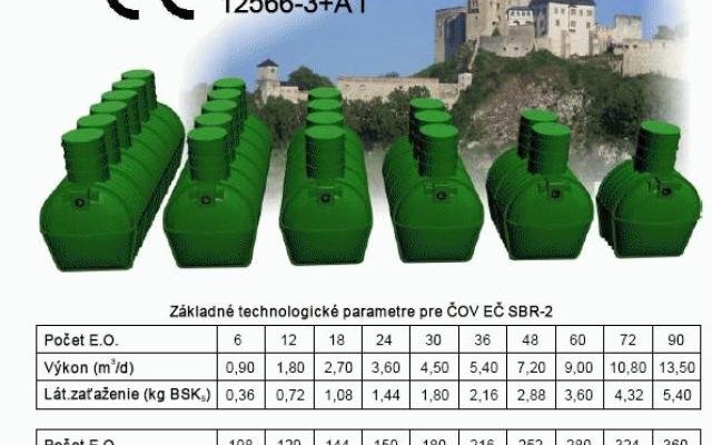 Biologická čistička odpadních vod EKOPROGRES EČ SBR-2