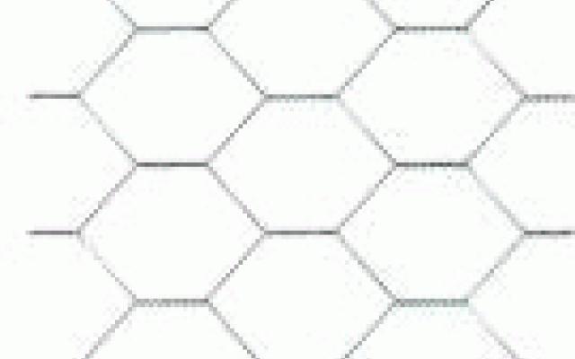 Pozinkované pletivo s hexagonálnou štruktúrou