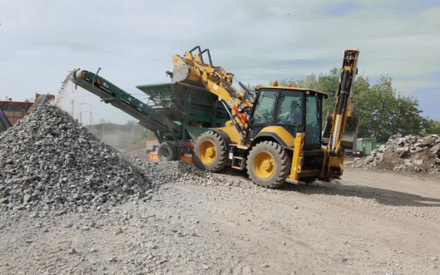 Recyklace stavebního a demoličního odpadu