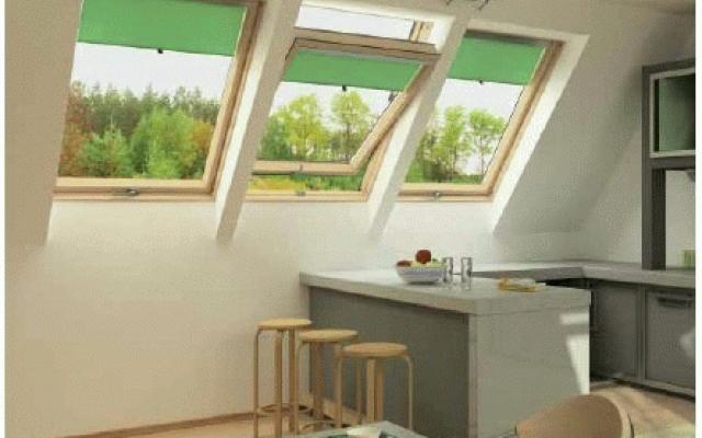 Borovicové okno s mikroventilací