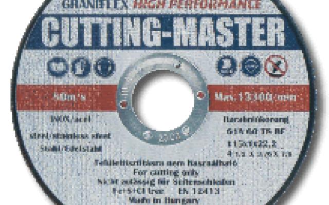 GRANIFLEX CUTTING MASTER: Vynikající řezné kotouče