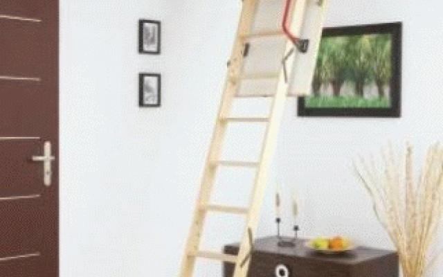 Kvalitní dřevěné půdní schody OPTISTEP