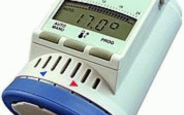 Programovatelná termostatická hlavica pro úsporu energie