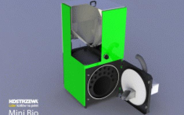 Kotel MINI BIO: Automatické spalování s minimálními rozměry