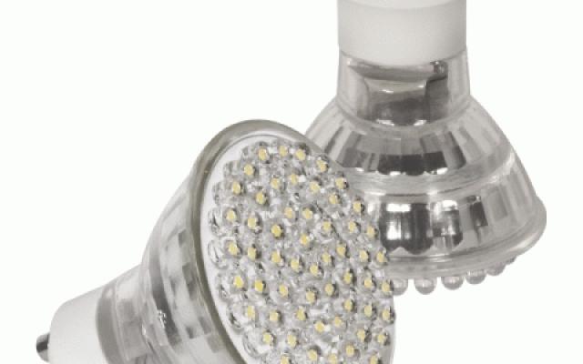 LED Žárovka GU 10 s 60 LED diodami