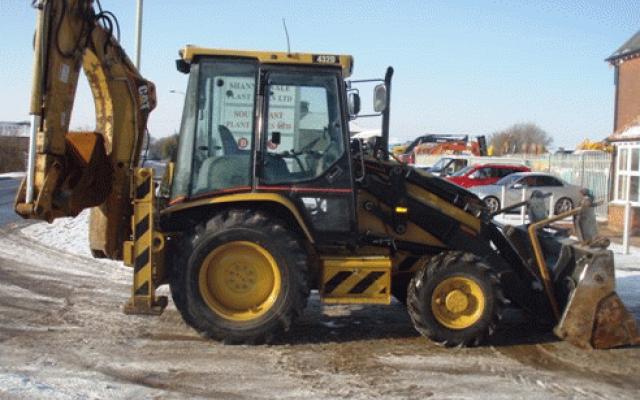 Hydraulický stroj s paletovými vidlicemi 2004