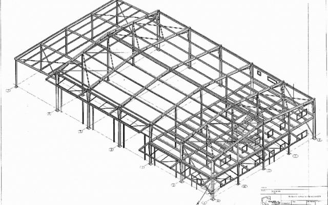 Nová montovaná oceľová hala 20x30m na prodej