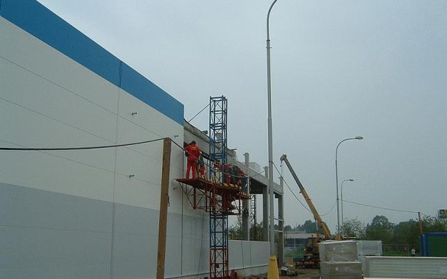 Dodávky a montáže ohňovzdorných sendvičových panelů