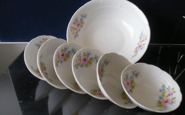 Porcelánové kompótové soupravy pro vaši domácnost