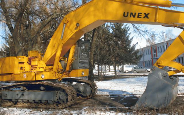 Repasované lopatové rypadlo UNEX DH 621