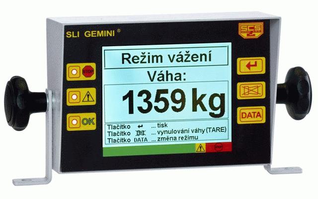 Dynamické vážení pro nakladače a bagry