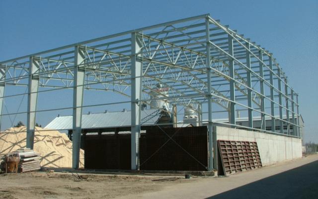Prodej zánovní ocelové konstrukce 40x36x8m