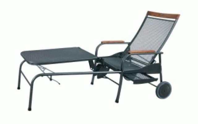 Polohovací lehátko pro relaxaci a odpočinek