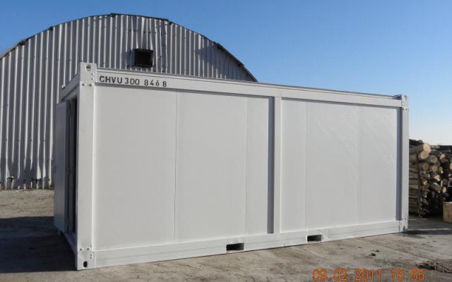 Použitý obytný kontejner 2,5 x 6 m