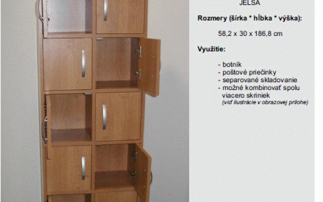 Atypické skříňky z kvalitního dřeva