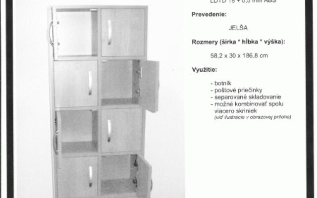 Atypické skrinky z kvalitního dřeva