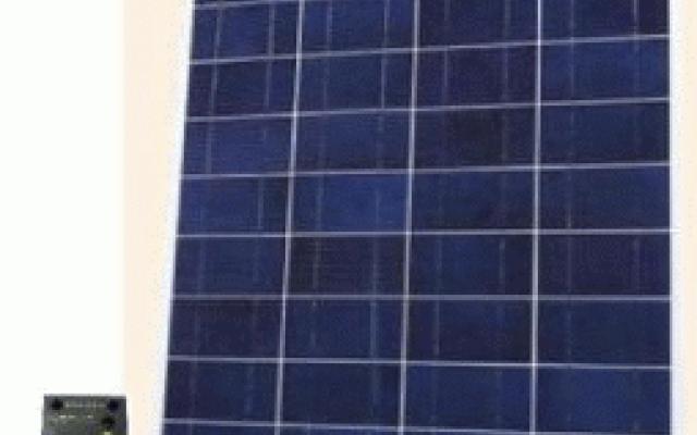 Sada panel 12V / 65W pro chaty a malé spotřebiče