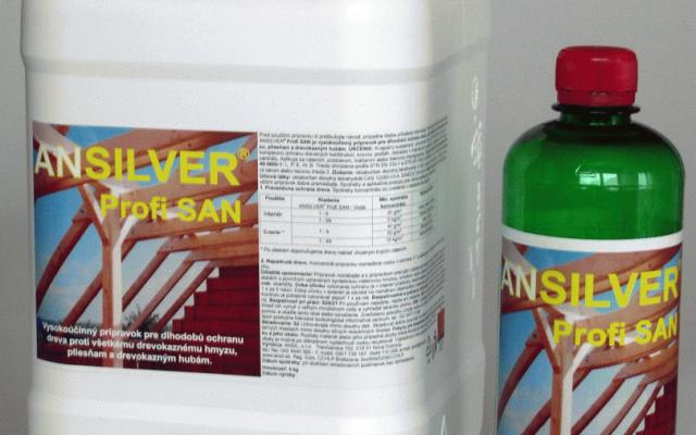 ANSILVER Profi SAN - Ochrana dřeva proti škůdcům
