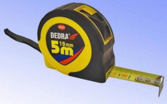 Kvalitní metry a měřicí pásma Dedra