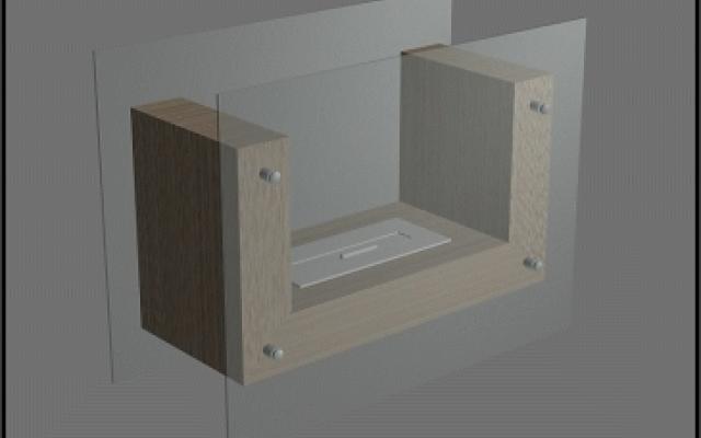 Exkluzivní volně stojící biokrb s moderním designem