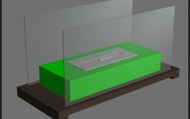 Exkluzivní volně stojící biokrb s atraktivním designem