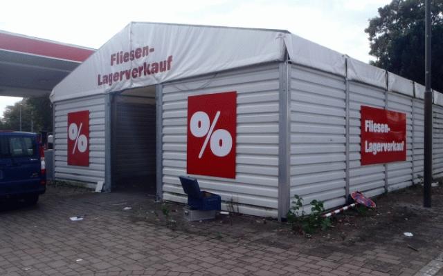 Hala s hliníkovou konstrukcí a plachtovou střechou