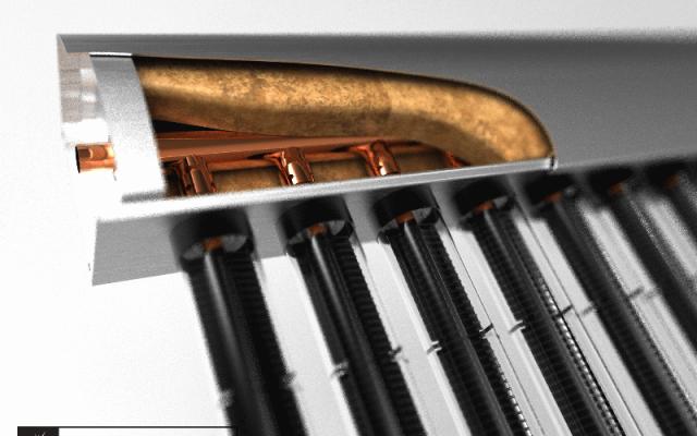 Rúrový vákuový kolektor TS10 s Heat Pipe