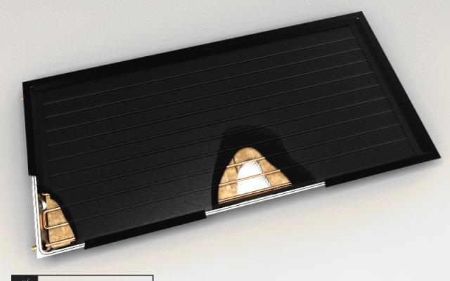 Horizontální kolektor TS330/M pro ploché střechy