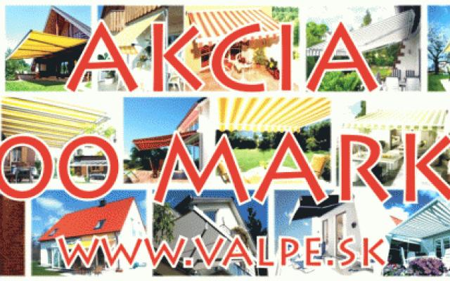 Široký výběr markýz - 1000 variant pro každou potřebu