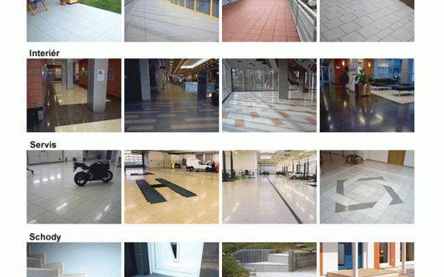 Terazzové dlažby a betonové platne pro každý projekt