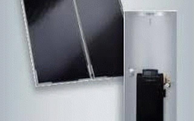 Efektivní plochý solární systém pro ohřev vody