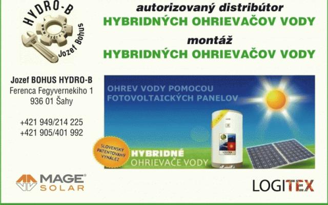 Inovativní hybridní ohřívače vody LOGITEX pro úsporu energie