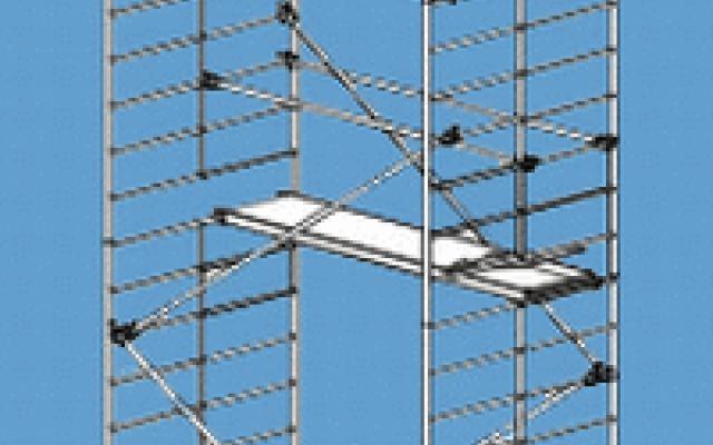 Pojízdné lešení pro efektivní a flexibilní práci