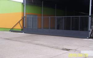 Ocelové rámy na vstupní brány