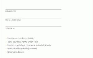Školení pro instalatéry: UNI EN 1264-4