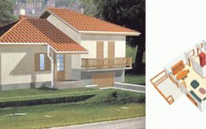 Prostorný pozemek 13,34 × 10,74 m