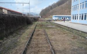 Prodej staré vlečky s kolejnicemi a pražci