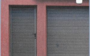 Jednokřídlové hliníkové a ocelové dveře