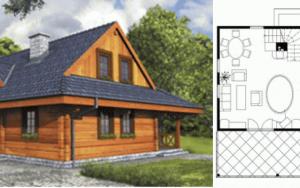 Prostorný dům s zastavěnou plochou 120 m2