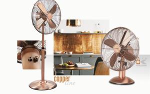 Stylové kovové ventilátory KALORIK