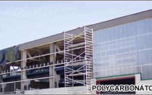 Polykarbonátové lexanové panely pro moderní architekturu