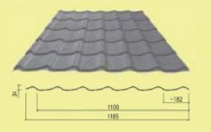 Střešní krytina TS 34-400: Moderní design pro Váš domov