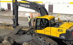 Volvo EC180C: Efektivní a ekologické rýpadlo