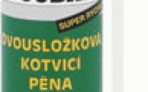 Polyuretánová pěna pro rychlou a pevnou montáž
