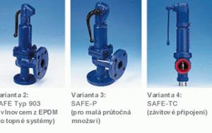 Pojistné ventily ARI-SAFE pro zajištění bezpečnosti Pojistné ventily ARI-SAFE pro zajištění bezpečnosti